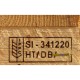 tampon bois grand format pour palette nimp15 - 100 x 60 mm